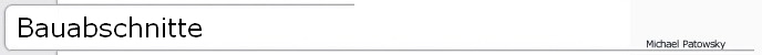 Bauabschnitte