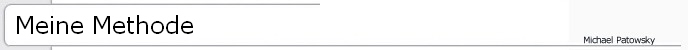 Meine Methode