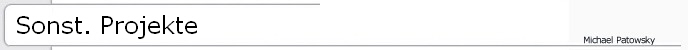Sonst. Projekte